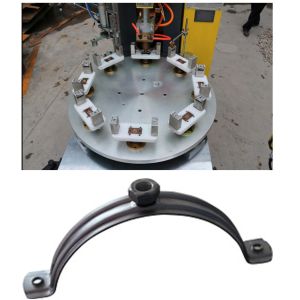 Pipe Clamp Rotary Welding Machine With Automatic Unloading System