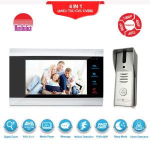 Wholesale Security system door bell camera video 7 Inch TFT LCD with CE FCC ROHS Certification video Intercom sets from china suppliers
