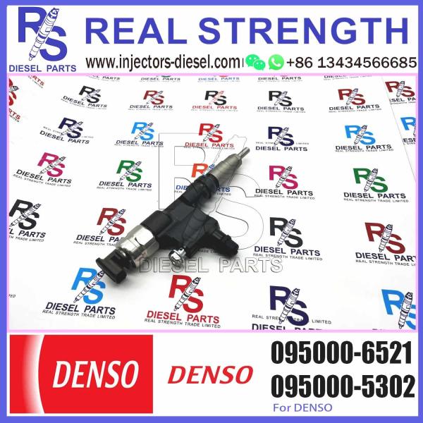 High Quality Diesel Common Rail Fuel Injector 095000-6521 For HINO/TOYOTA Dyna N04C