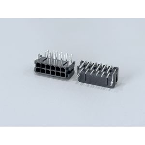 Micro Fit 3.0 2x6 Pin Header Connector, 3.00mm Pitch Side Entry PCB Power Signal