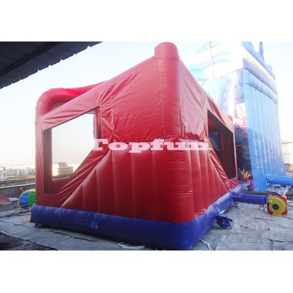 Disneyland Inflatable Jumping Castle / Fantastic Micky House With Slide
