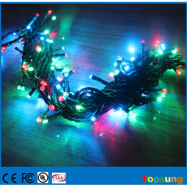 200 led twinkle rgb led string ip65 with controller for outdoor christmas