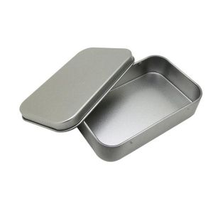 No Printed Tin Candy small metal containers , Mini Sweet Packing tin gift boxes