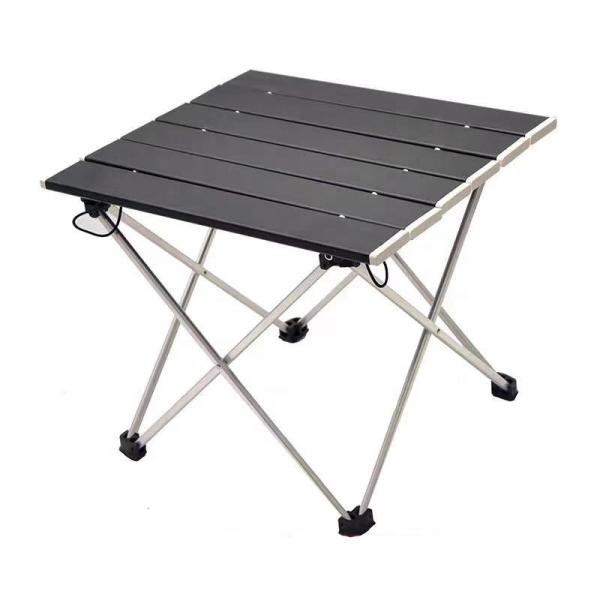 Quality Compact Aluminum Folding Roll Up Camping Table With Carry Bag for sale