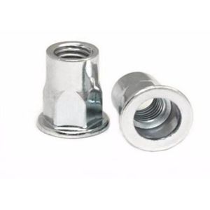 M6 M8 M10 Stainless Steel Semi Hex Hexagon Countersunk Round Head Rivet Nut ASTM
