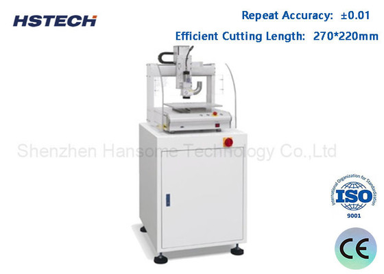 3 Axis Desktop Moving System Automatic Tabletop PCBA Router Machine For