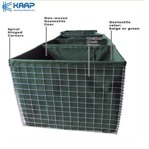 Wholesale Defensive Container Barrier 6mm Welded Gabion Baskets from china suppliers