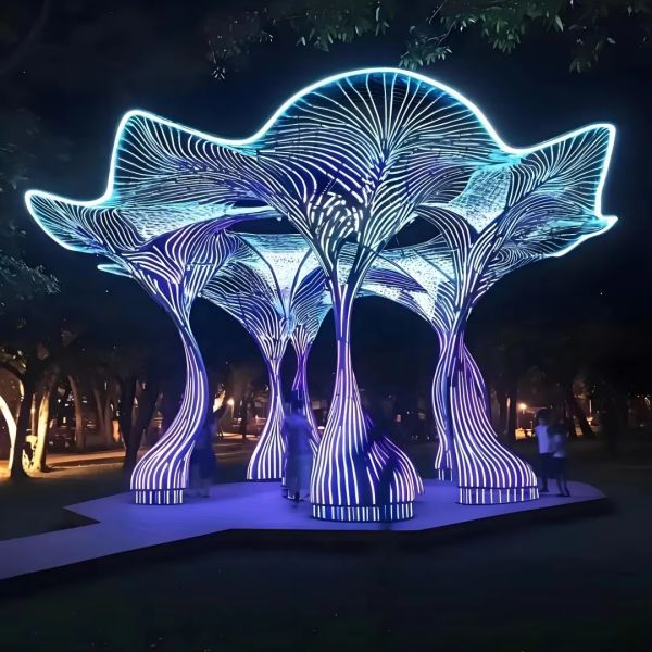 Wisdom Planet Immersive Spherical Visual Installation For Public Spaces