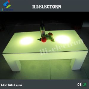 garden illuminated led table