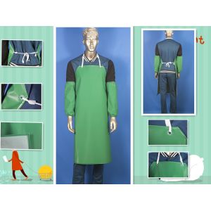 Wholesale PVC Coated Polyester Protective Clothing Aprons For Chemical Resistant from china suppliers