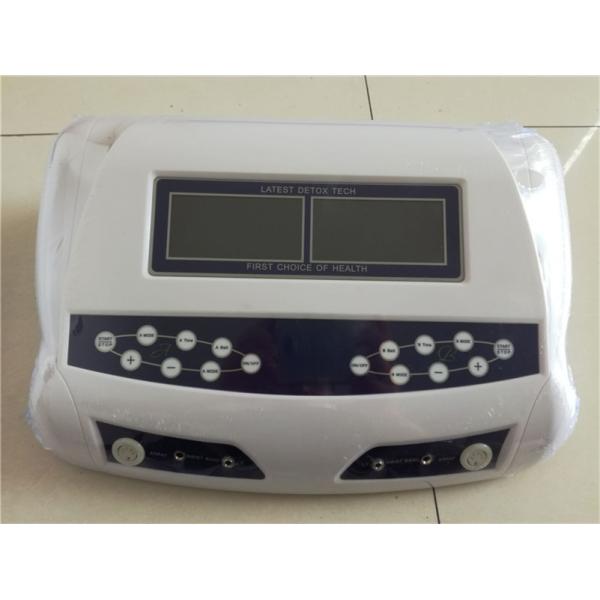 Quality Ion Cleanse Foot Spa Detox Machine for Two Persons AH-805C Single Screen with Dual Massager Slippers and portable Alumin for sale