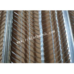Wholesale 2.4m Length 600mm Width Rib Lath Mesh Made Of Galvanized Sheet Material from china suppliers
