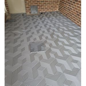 Waterproof Epoxy Garage Floor Tiles 18mm Garage Deck Floor Tiles