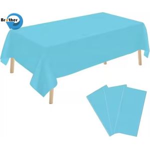 Disposable PE Table Cloths: Durable, Waterproof, Plastic Table Covers, Custom