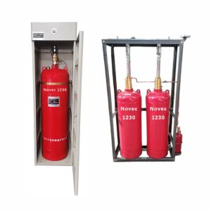 Automatic Starting Mode NOVEC1230 Fire Suppression System High Safety Indoor Red