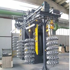 Hanging Chain Shot Blasting Machine For Lpg Cleaning