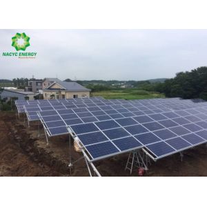 Module Support Ground Mount Solar Racking Systems Panel Mounting Industrial