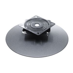 Modern Black Barstool Base 10 Inches 245X245mm Turntable For Rotation Automatic