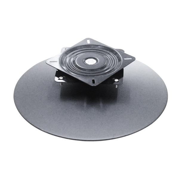 Modern Black Barstool Base 10 Inches 245X245mm Turntable For Rotation Automatic