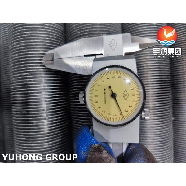 Quality Heat Exchanger Finned Tube,  Extruded type , ASTM A213 TP304 with Aluninum 6063 for sale