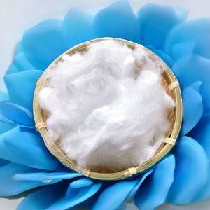 100% PET Chips Polyester Staple Fiber For Warehousing Department Performance