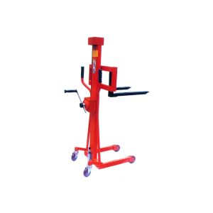 LS80 LS150 Mini Winch Stacker With Removable Platform Capacity 150Kg