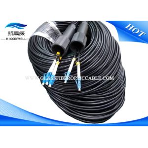 PDLC 4F SM SX Fiber Optic Patch Cables LSZH 4.8mm Length With 50M 100M