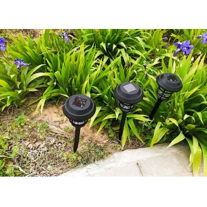 China Yard Spike Solar Lawn Lights 3100K Aluminum 5W Outdoor Solar Landscape Lights on sale