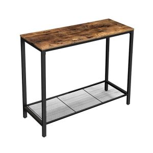 Industrial Console Table, Rustic Sofa Table, Particleboard Console Table,
