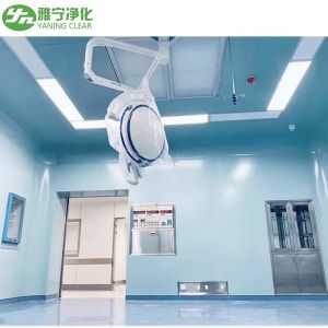 Quick Install Modular Operating Theater Wall Panel with Auto Hermetic Door 1500