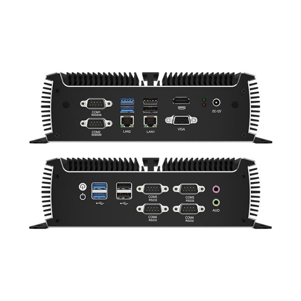 Quality Intel Core i5 5200U Fanless PC With Dual LAN 6 COM And DDR4 RAM Up To 32G for sale