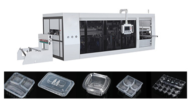 biodegradable 3 compartment takeaway food containers transparent plastic food container with lids making machine