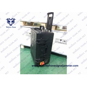Wholesale Military Waterproof 20 - 6000Mhz Vehicle Bomb Jammer High Power RF Cell Phone Signal Jammer from china suppliers