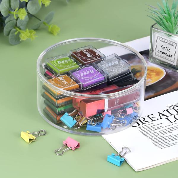 Acrylic round Display Box for Stylishly Showcasing Your Items