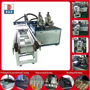 Electric Driven Gluing Machine for 2K Potting Dispensing Two Component Epoxies