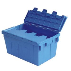 HDPE / PP Collapsible Pallet Box Food Keeping Perforated Plastic Box