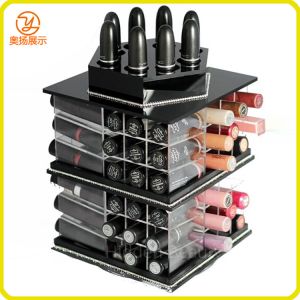 Wholesale Acrylic Cosmetic Display Lipstick holder display from china suppliers