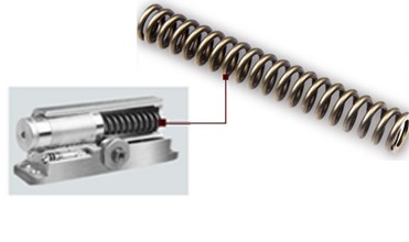 Concealed Type Stealth Door Slide Rail Door Closer with 65kg Max Door Weight Capacity