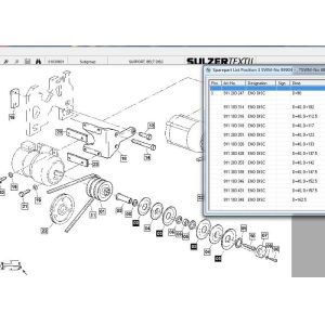 End Disc Textile Machinery Spare Parts , Belt Disc Sulzer Weaving Machine Parts