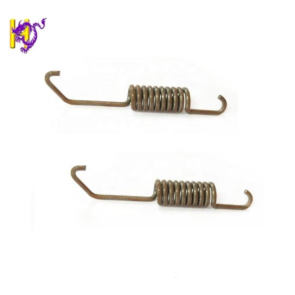Quality Custom Titanium Tension Coil Spring Clutch Pedal Return Spring With Dual Pull Hook for sale