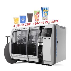 Wholesale High Speed Automatic Paper Cup Making Machine 180pcs/Min from china suppliers