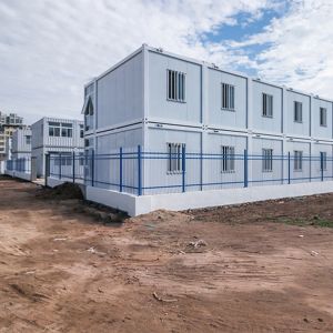 Zontop China Luxury Two Story Prefabricated Modular Home Container House