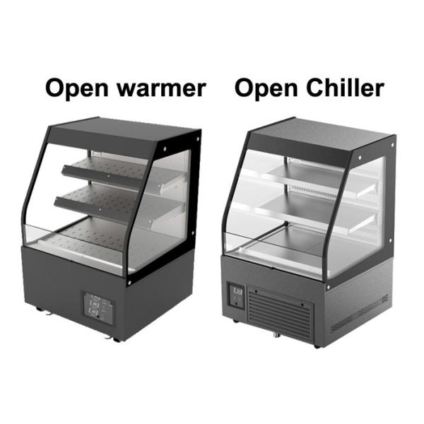 Quality Self Service Open Merchadiser Warmet & Chiller Grab & Go Digital Controller R290 For Cold for sale