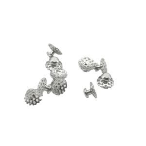 CE Certified Metal Orthodontic Lingual Button Mesh Base and Monoblock with Metal