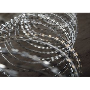 Hot Dipped Galvanized Razor Barbed Wire Low Price Concertina Razor Wire