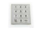 3*4 Flat Keys Computer Numeric Keypad Panel Mounted Optional Keys Layout