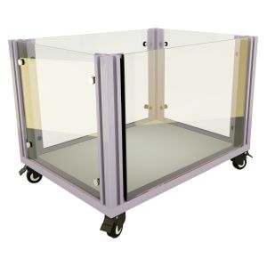 Wholesale Heavy Duty Metal Pet Cage With 4 Wheels Latch Locking Mechanism Easy Assembly from china suppliers