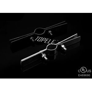 Wholesale Black Steel Pipe Clamps Zinc Plated for Support Conduit / Tubing , UL Certificate from china suppliers