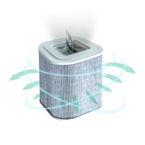 Long Lifespan Soldering Fume Extractor Beauity Salon Power 80W With 3 Layer