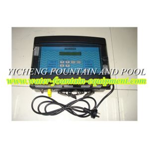 Black Automatic Swimming Pool Control System For Testing PH And ORP